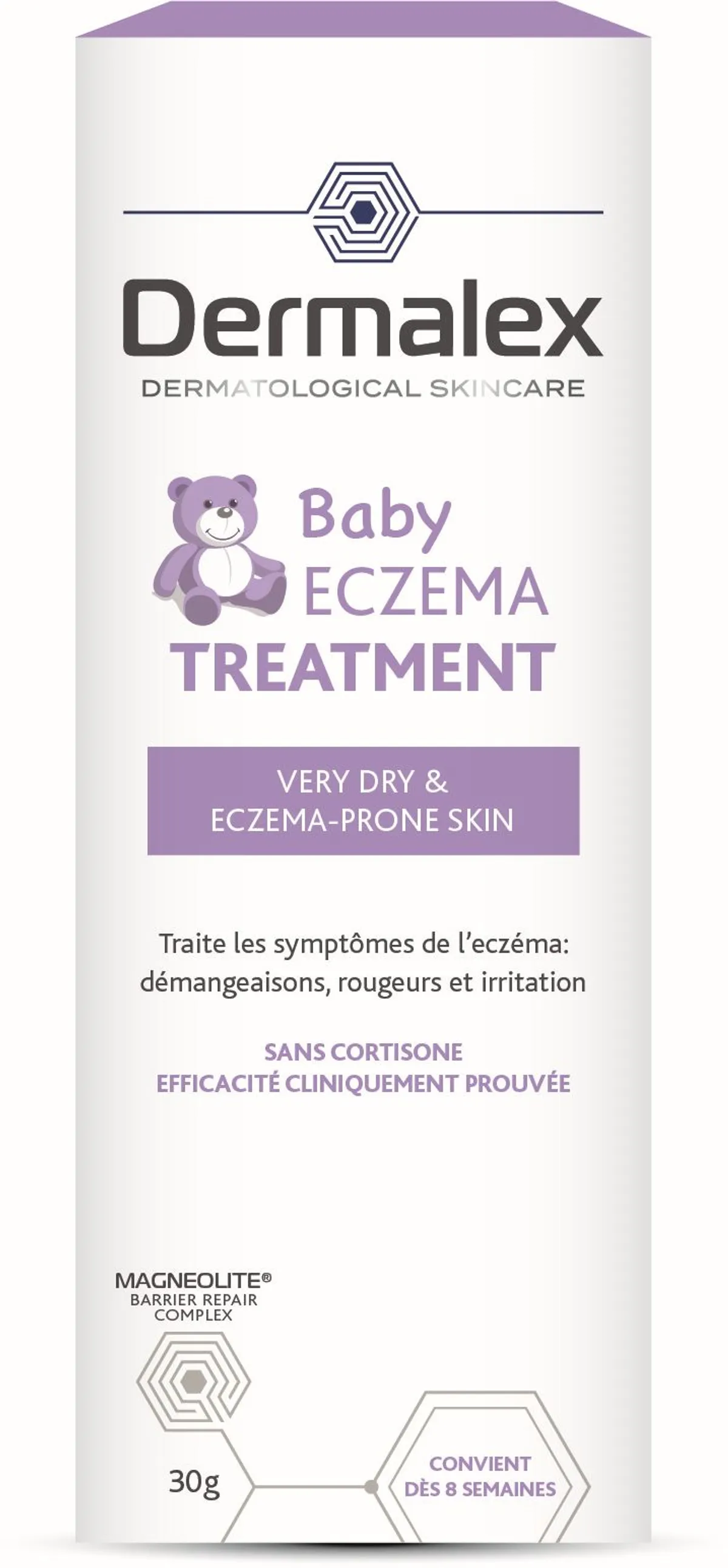 Dermalex Crème Eczéma Atopique Bébé 30g