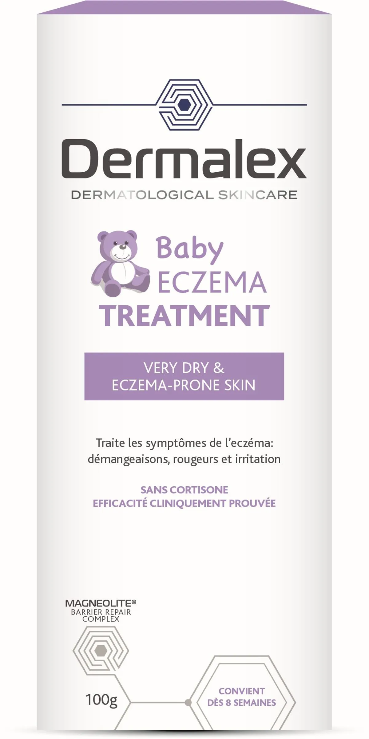 Dermalex Crème Eczéma Atopique Bébé 100g