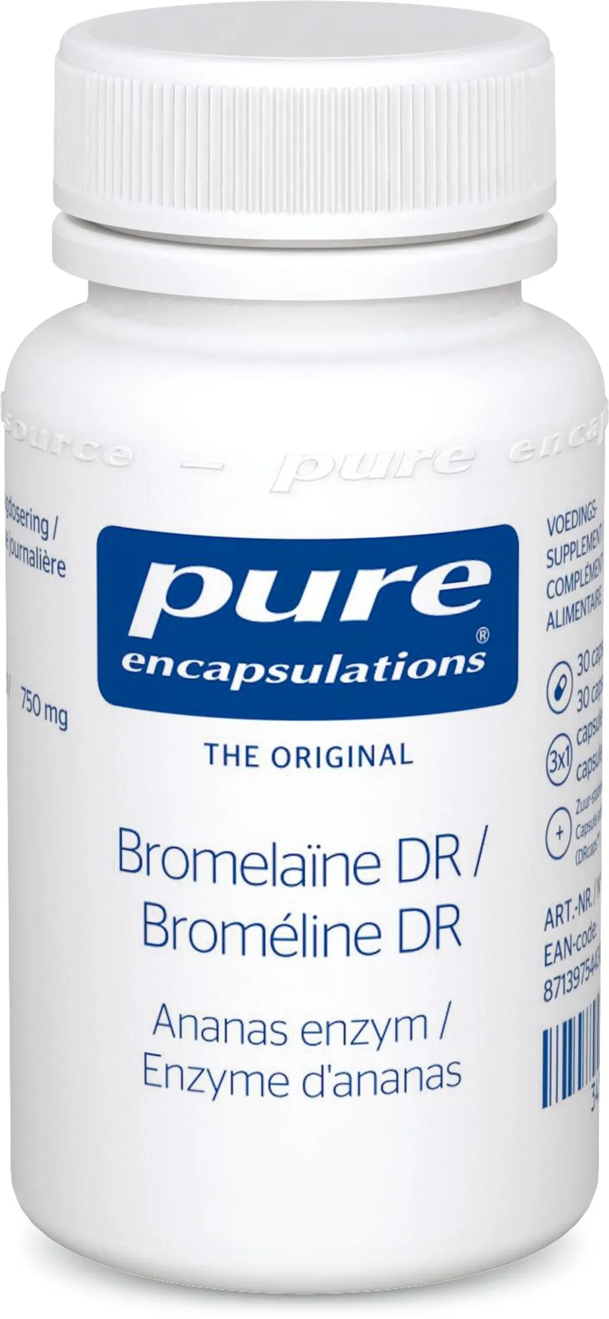 Bromeline DR Enzymes d'Ananas 30 Capsules