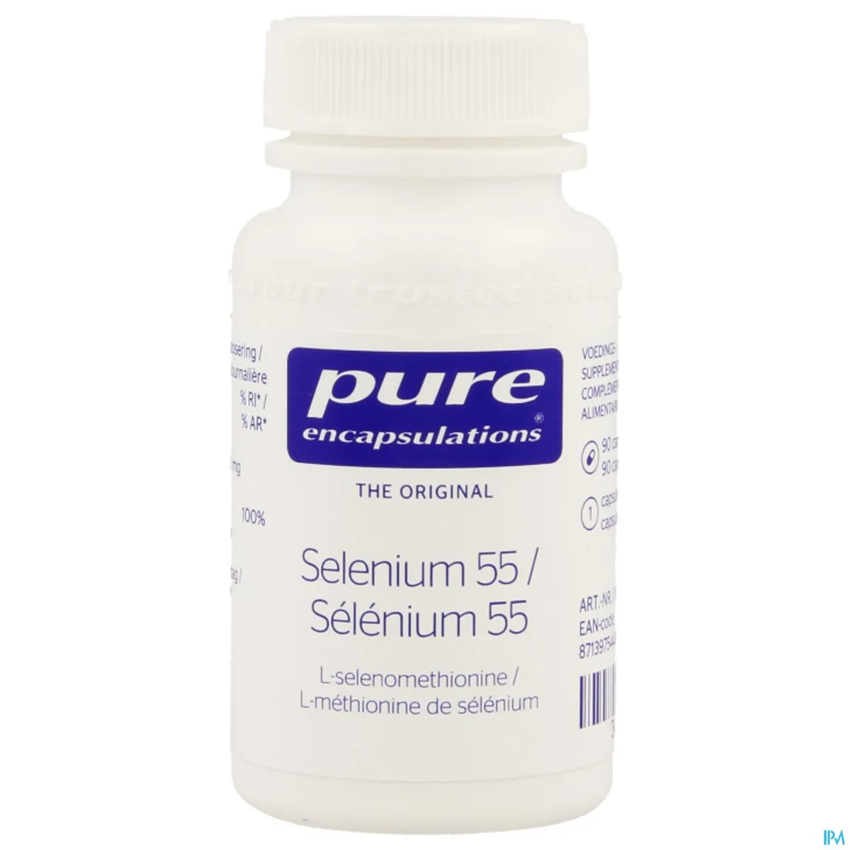 Pure Encapsulations Selenium 55 90 Capsules