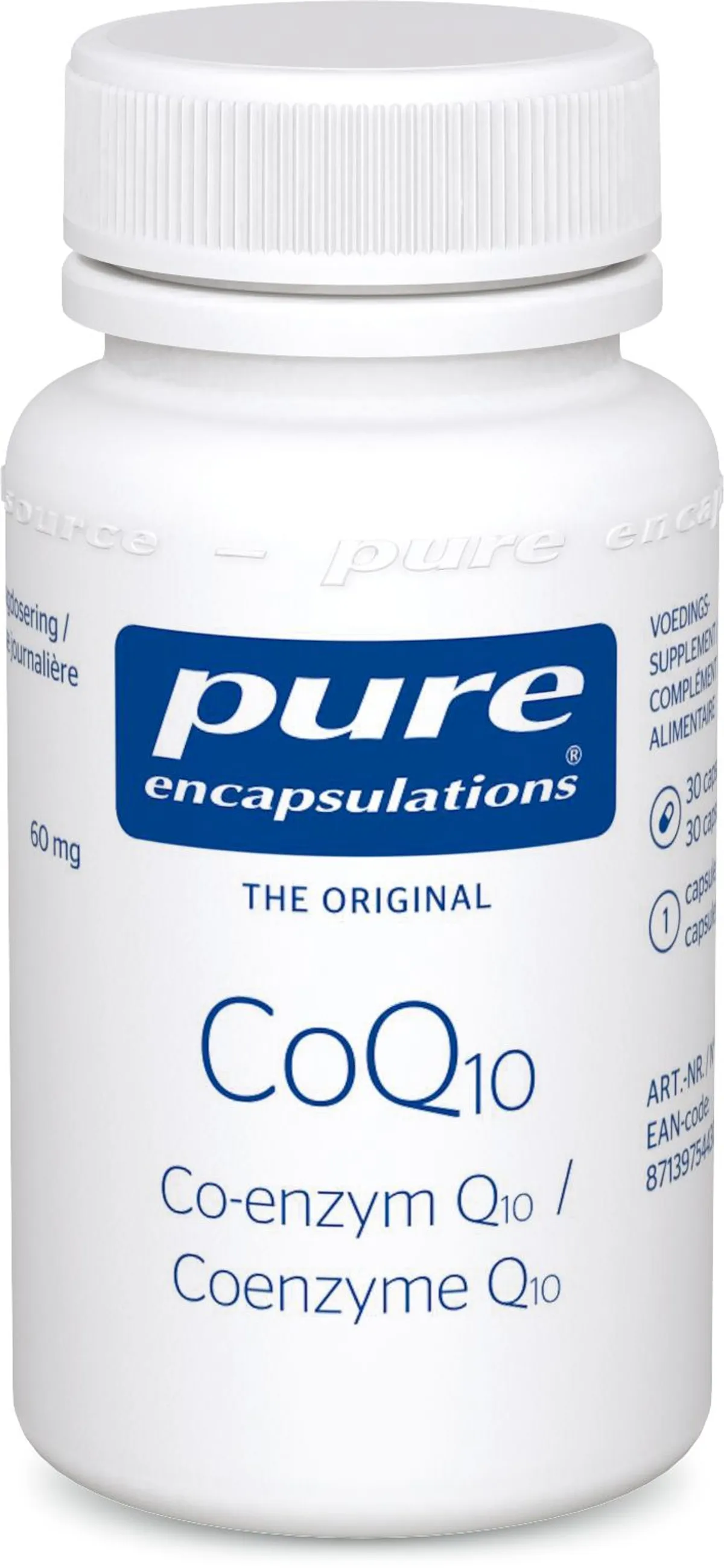 Pure Encapsulations Coenzyme Q10 30 Capsules