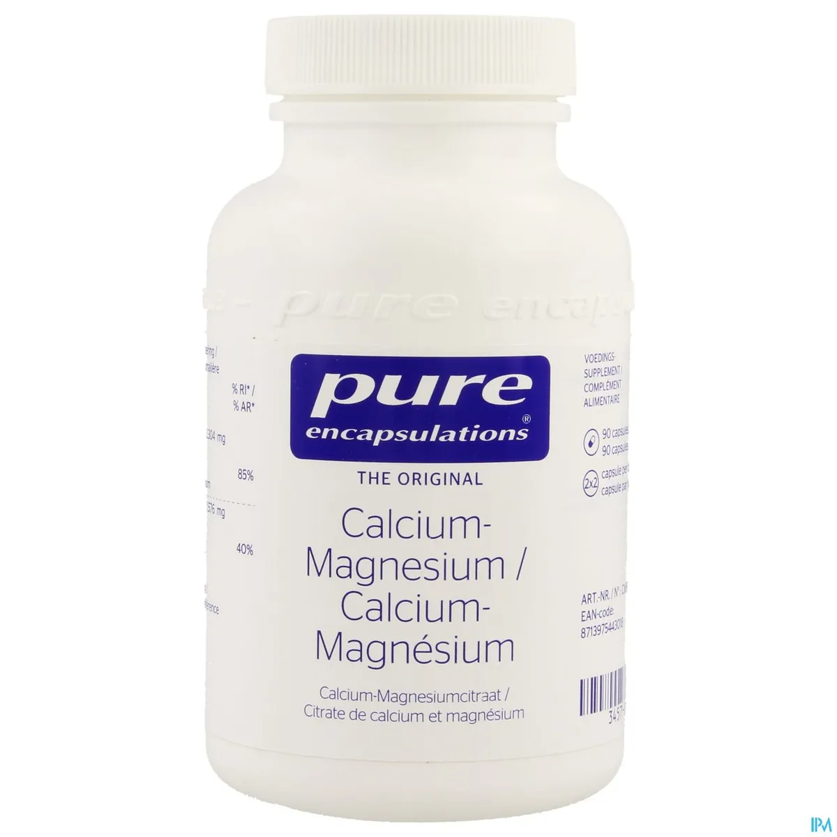 Calcium Magnesium Citraat 90 Capsules