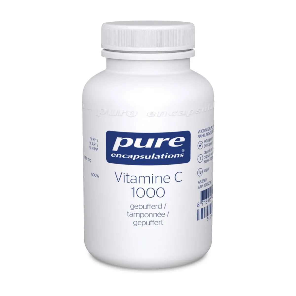 Pure Encapsulations Vitamine C 1000 Gebufferd 90 Capsules
