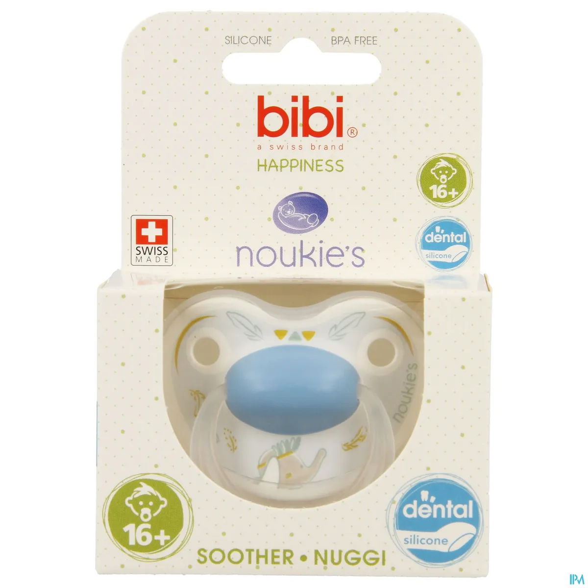 BIBI Fopspeen Happiness Noukie Bao en Wapi (meer dan 16 maanden)