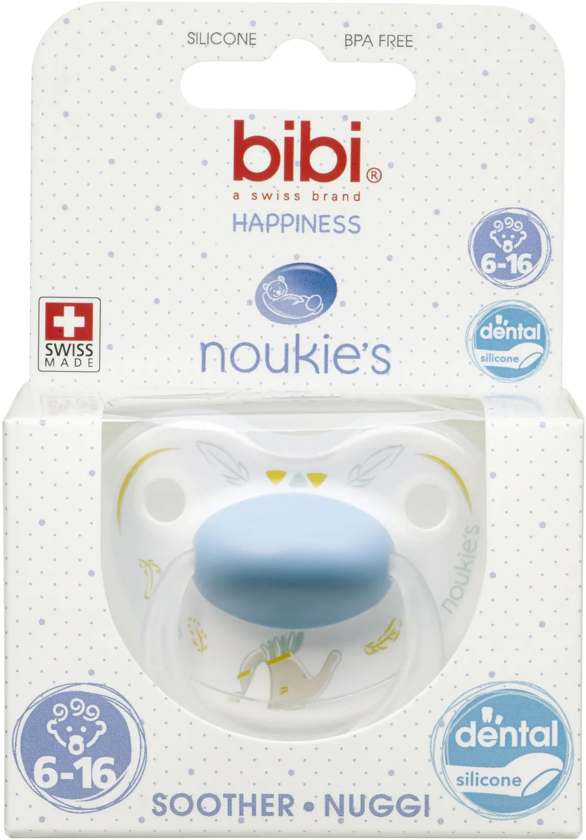 BIBI Sucette Happiness Noukie Bao et Wapi (de 6 à 16 mois)