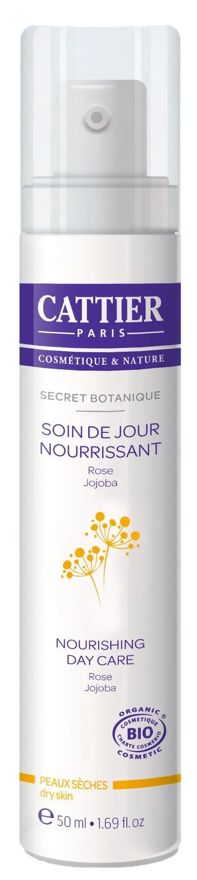 Cattier Secret Botanique Soin De Jour Nourrissant 50ml