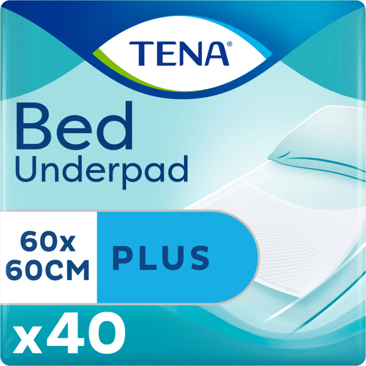 TENA Bed Plus | Protections de lit pour incontinence - 40 pièces