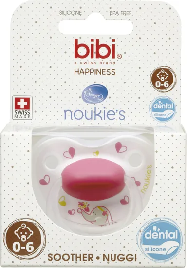 BIBI Sucette Happiness Noukie Anna et Pili (de 0 à 6 mois)