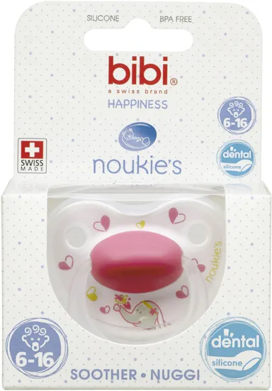 BIBI Sucette Happiness Noukie Anna et Pili (de 6 à 16 mois)