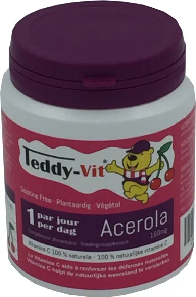 Teddy Vit Acerola 50 Beertjes