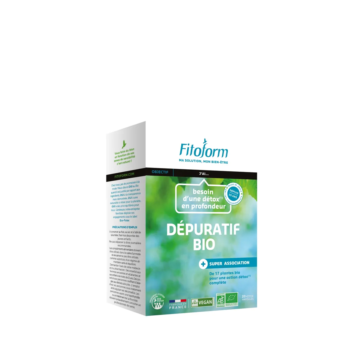 Dépuratif BIO 20 Ampoules x10ml