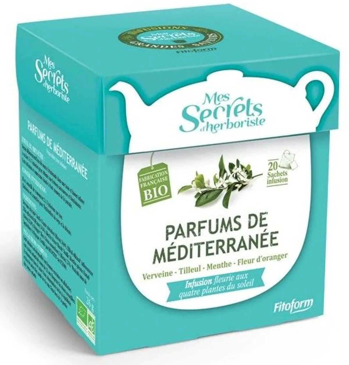 Mes Secrets Herboriste Parfums Mediterranee 20 Sachets