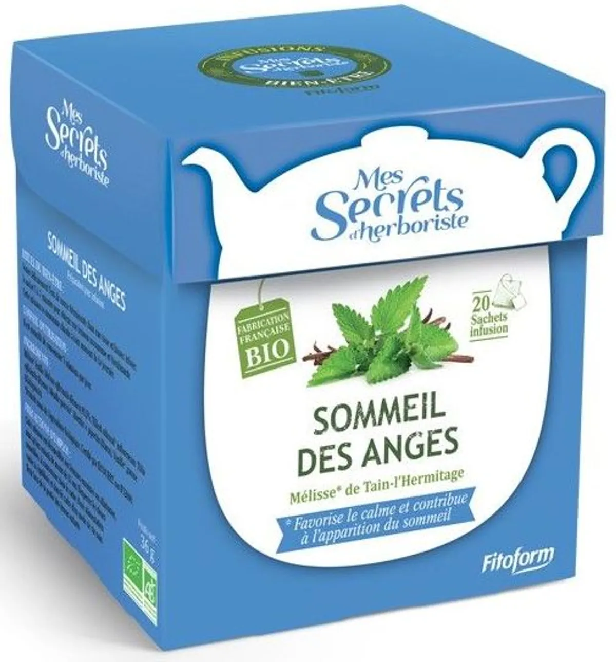 Mes Secrets Herboriste Sommeil Des Anges 20 Sachets