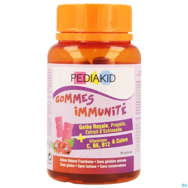 Pediakid Gummies Immunite 60 Gommes A Mâcher