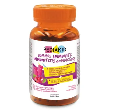Pediakid Gummies Immuniteit 60 Kauwgommen