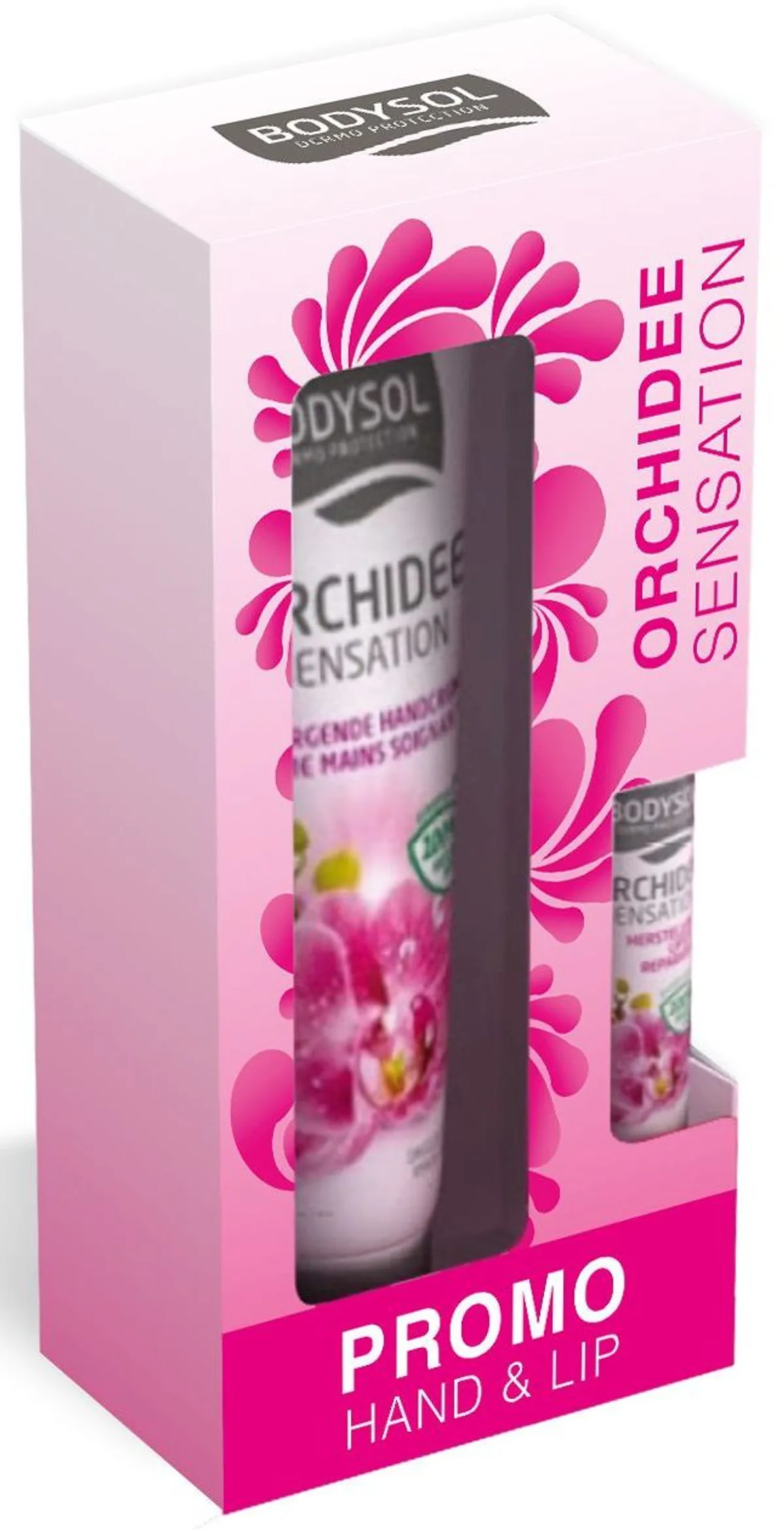 Bodysol Orchid Sensation Hydrabox Hand 100ml et Lip 4,8g