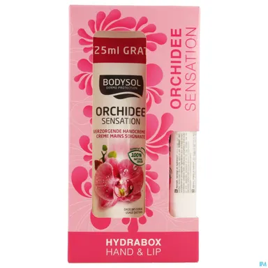 Bodysol Orchid Sensation Hydrabox Hand 100ml en Lip 4,8g