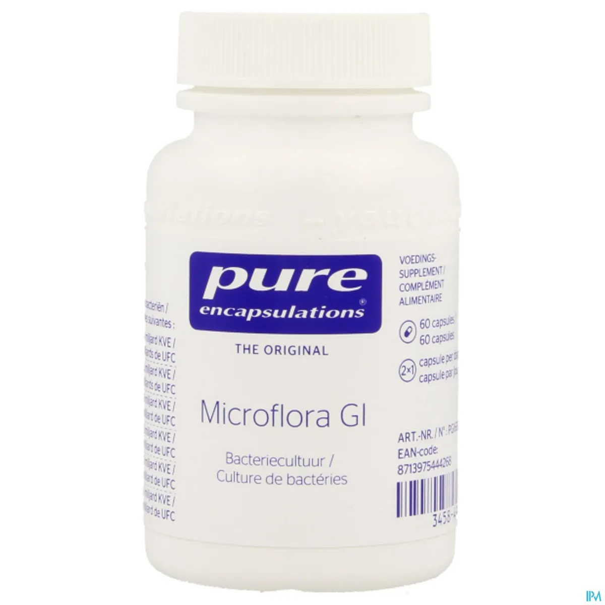 Pure Encapsulations Microflora GI 60 Capsules