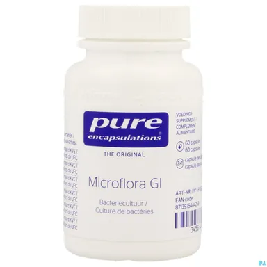 Pure Encapsulations Microflora GI 60 Capsules
