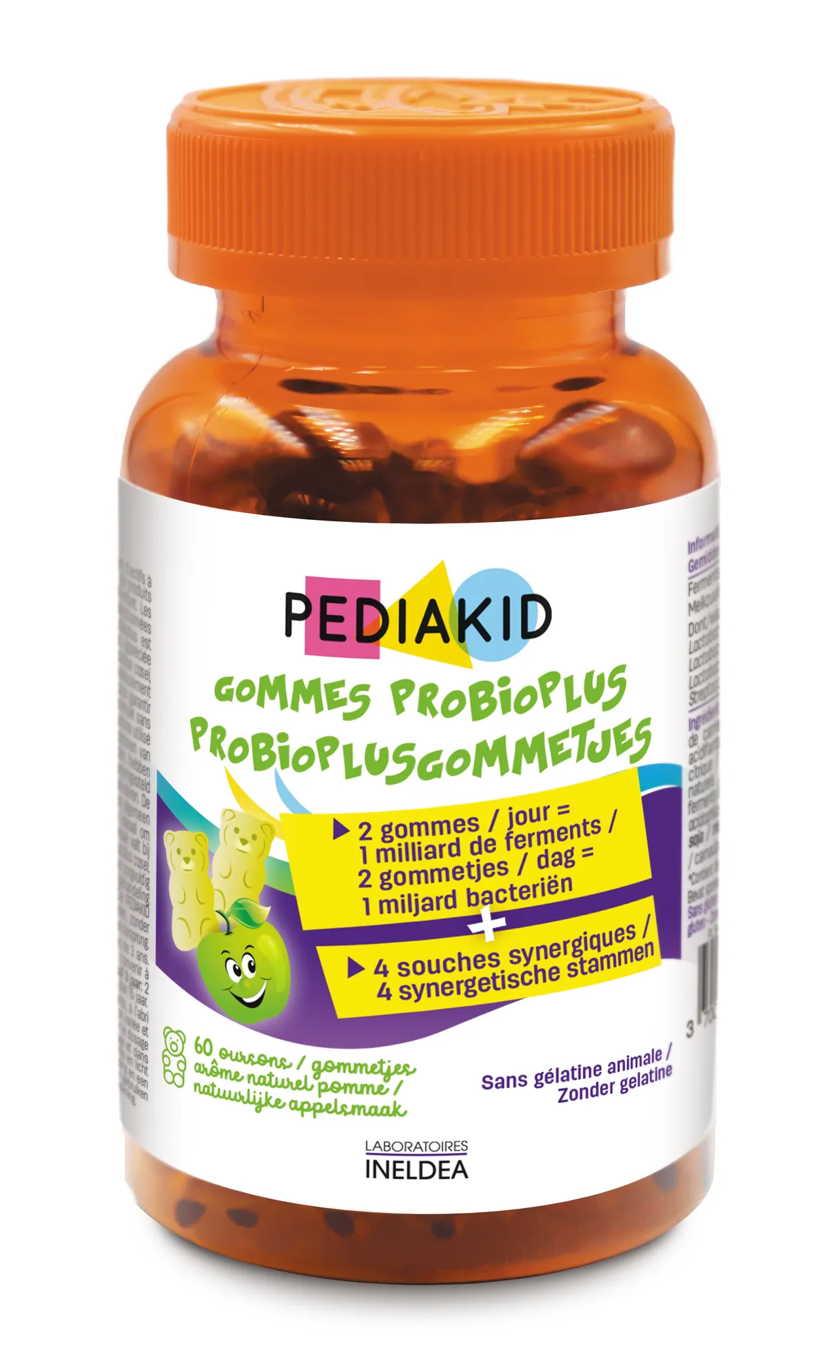 Pediakid Gummies Probiotica 60 Kauwgommen