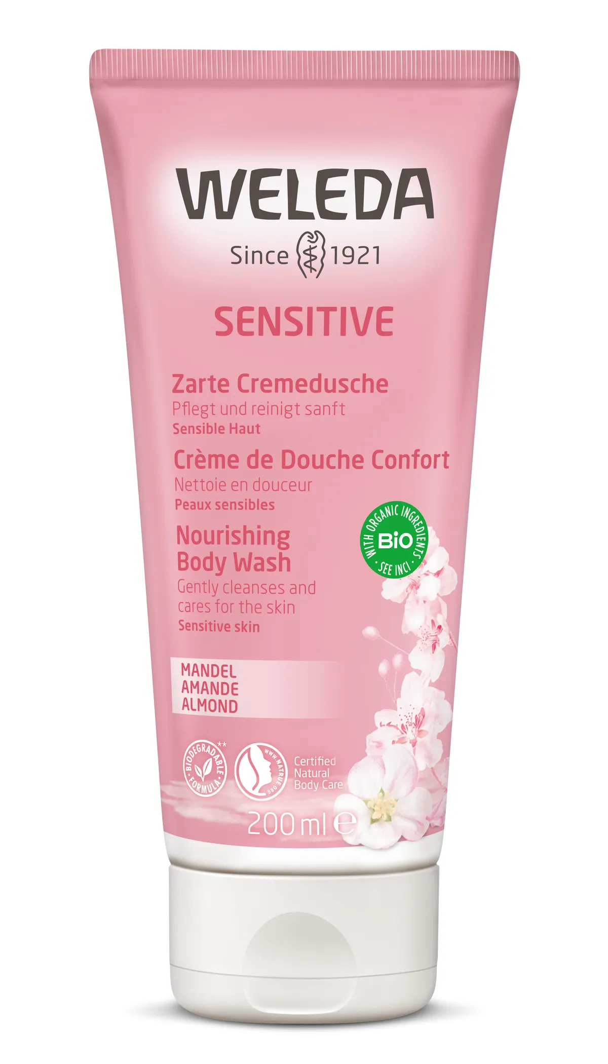 Weleda Crème Douche Confort à l'Amande 200ml