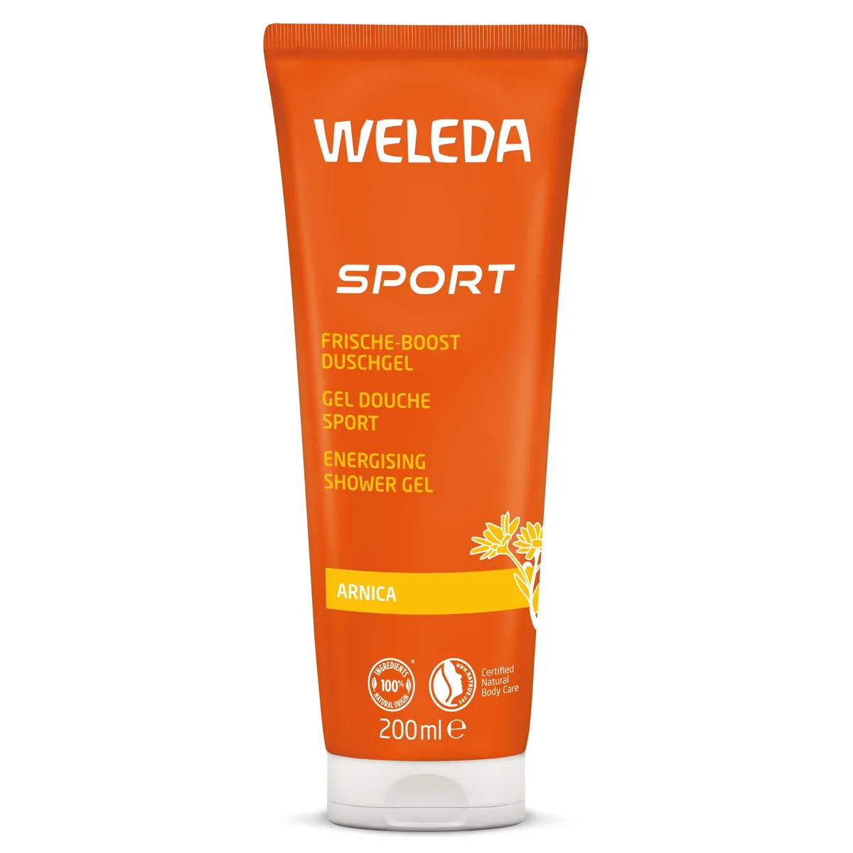 Weleda Gel Douche Sport à l'Arnica 200ml