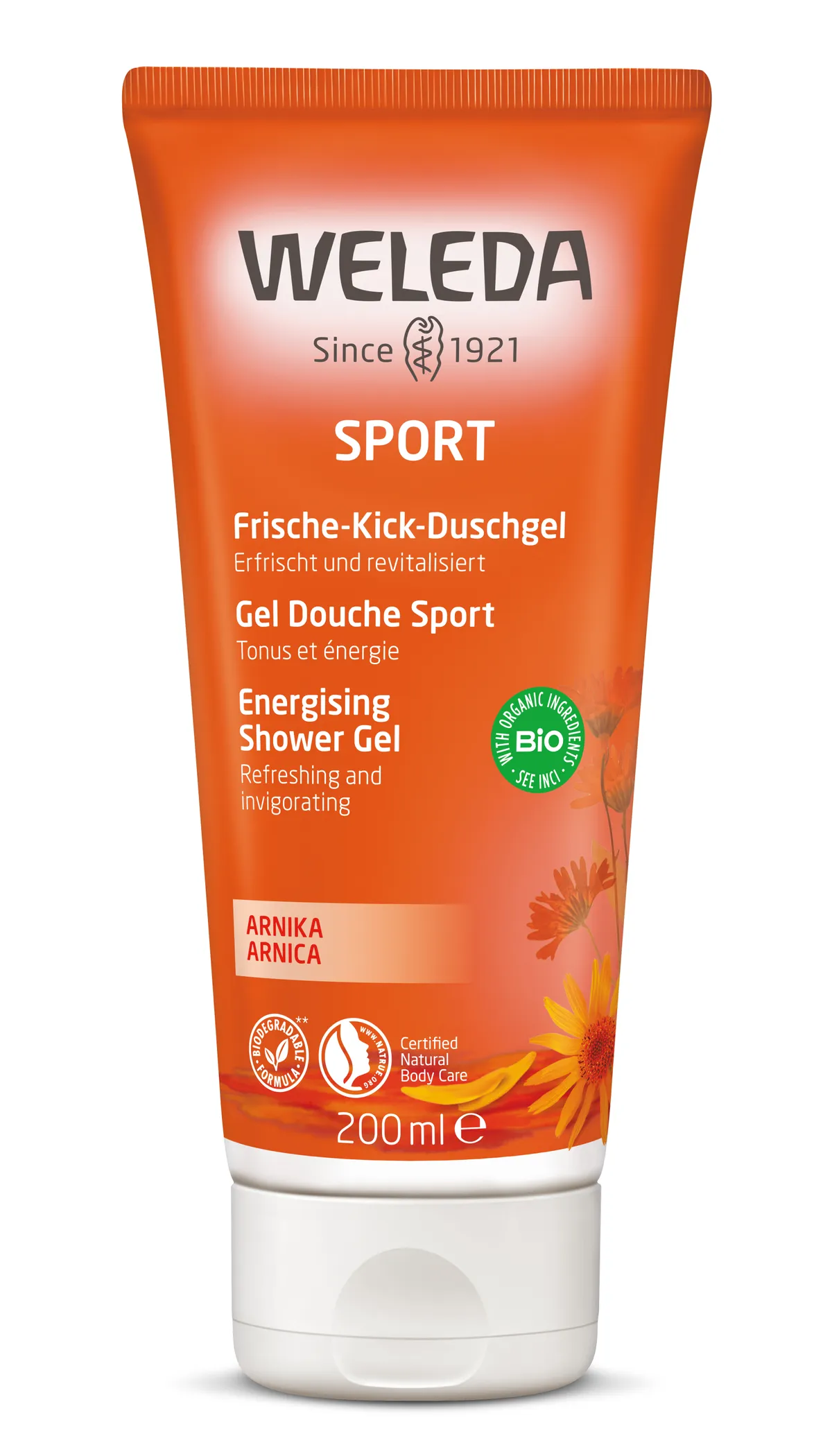 Weleda Douchegel Sport met Arnica 200ml