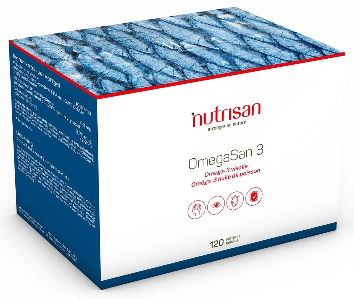 Nutrisan OmegaSan 3 120 Gélules