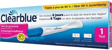 Test de Grossesse Clearblue Détection Précoce