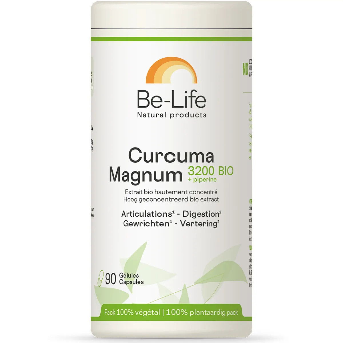 Be Life Curcuma Magnum 3200 Bio 90 Gélules