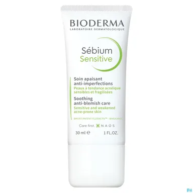 Bioderma Sébium Sensitive Verzachtende Verzorging Anti-Imperfecties 30ml