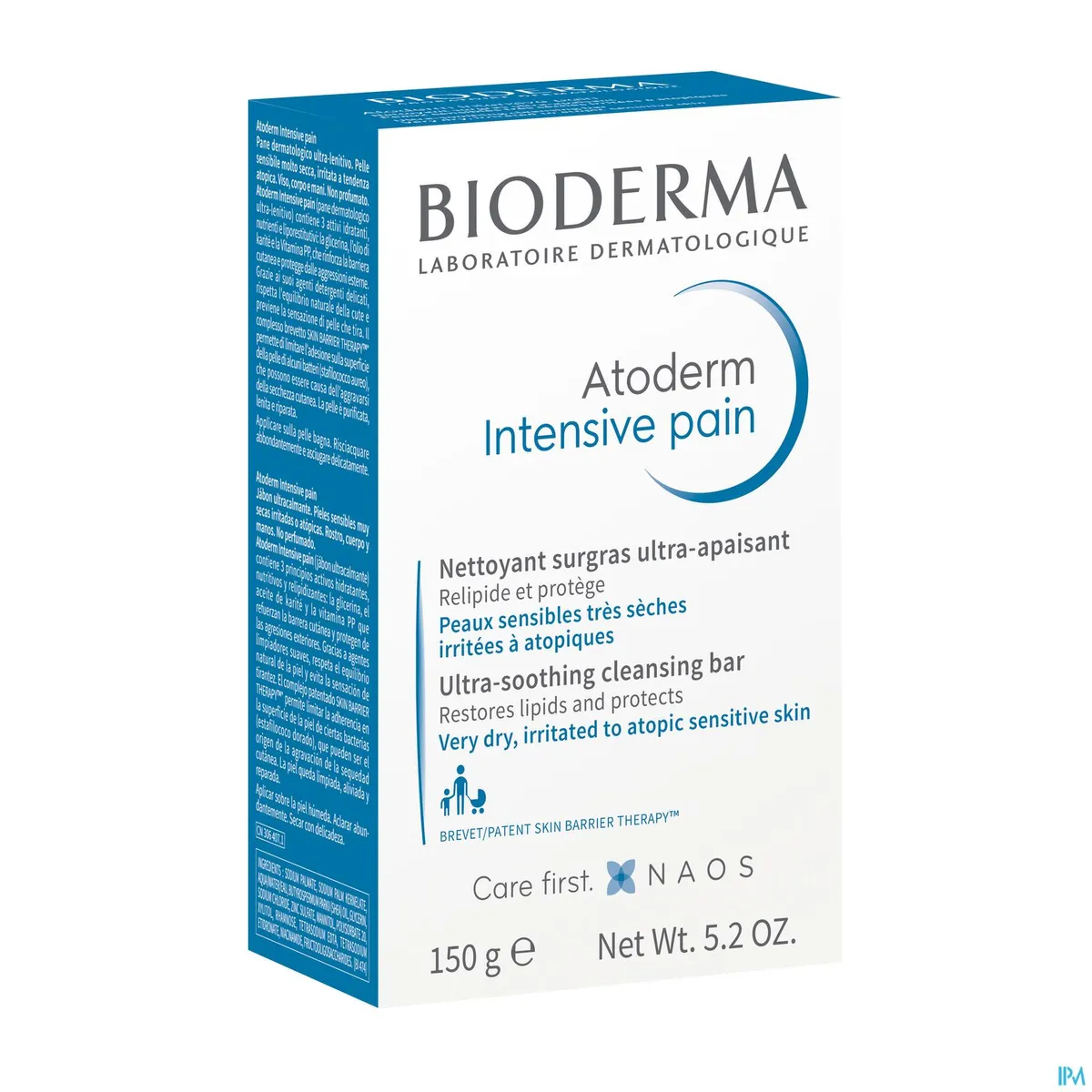 Bioderma Atoderm Intensive Blokje Zeep 150g