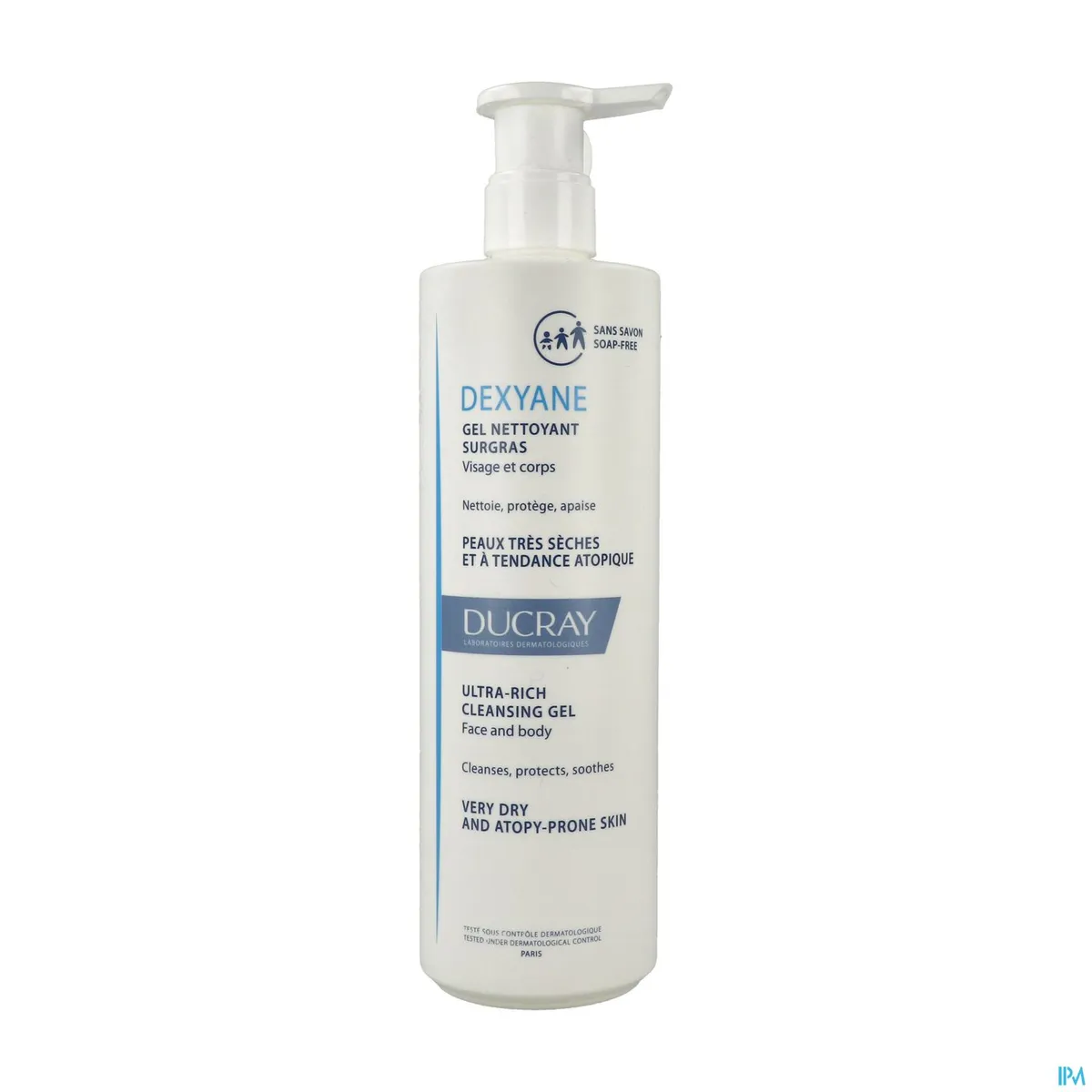 Ducray Dexyane Overvette Reinigende Gel 400Ml