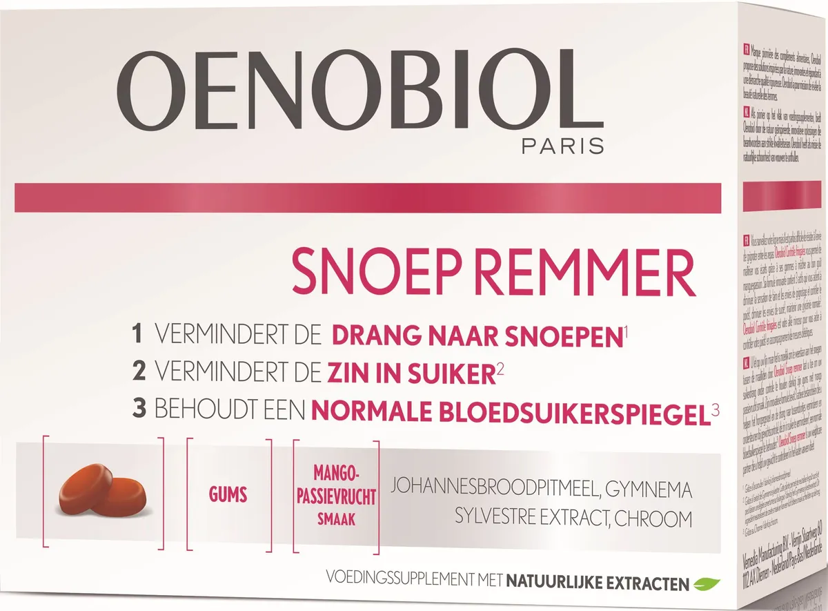 Oenobiol Minceur Controle Fringales 50 Gommes