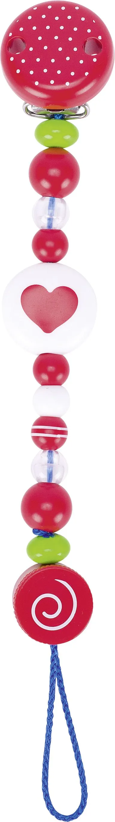 Heimess Attache Sucette Plastc Coeur