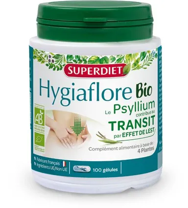 SuperDiet Hygiaflore Vlozaad Bio 100 Capsules