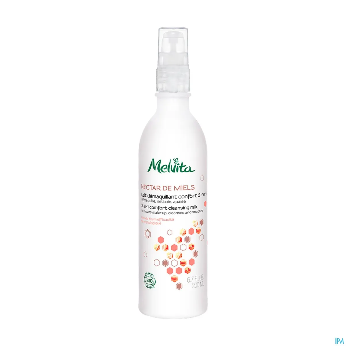 Melvita Nectar de Miels Comfort Reinigingsmelk Bio 200ml