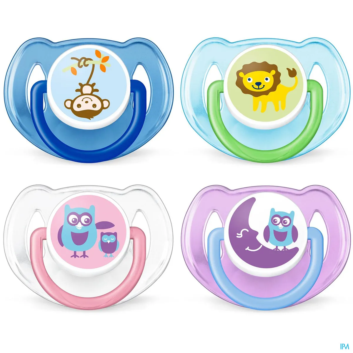 Philips Avent Sucette Fash. 6m+ Animal Assorti. 2