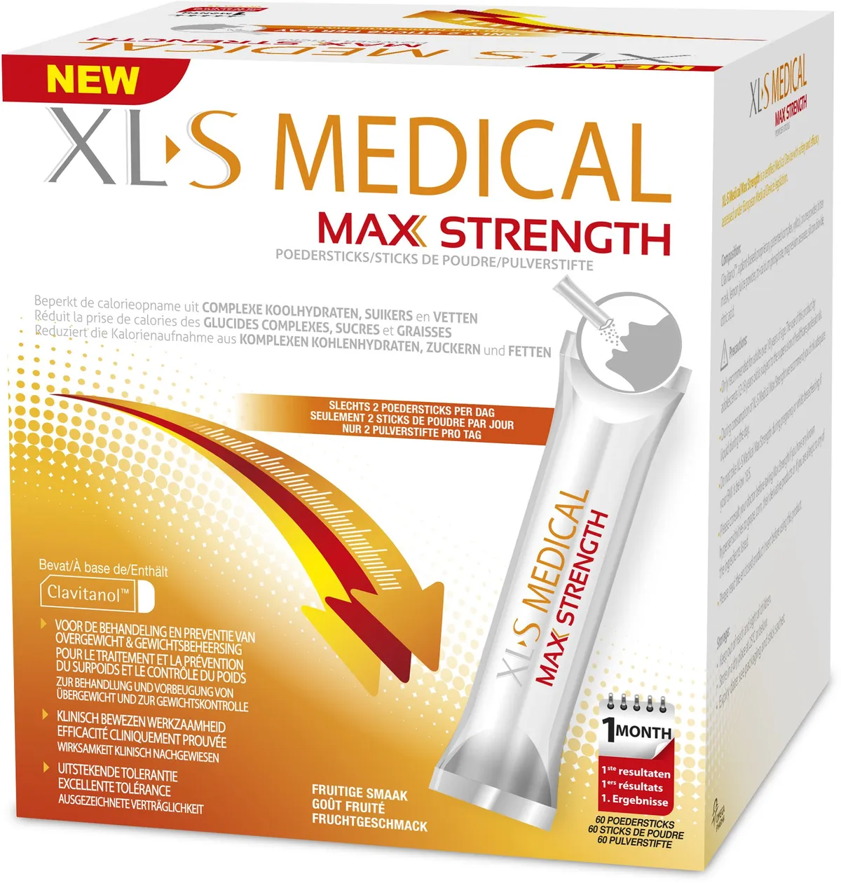 XLS Medical Maximum Strength 60 Sticks