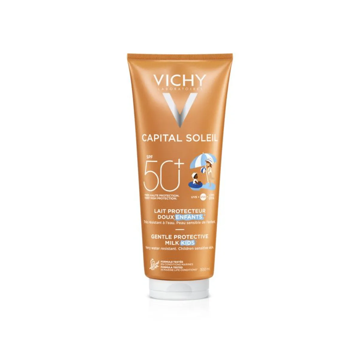 Vichy Capital Soleil IP50 Kindermelk Gevoelige Huid Waterproof 300ml
