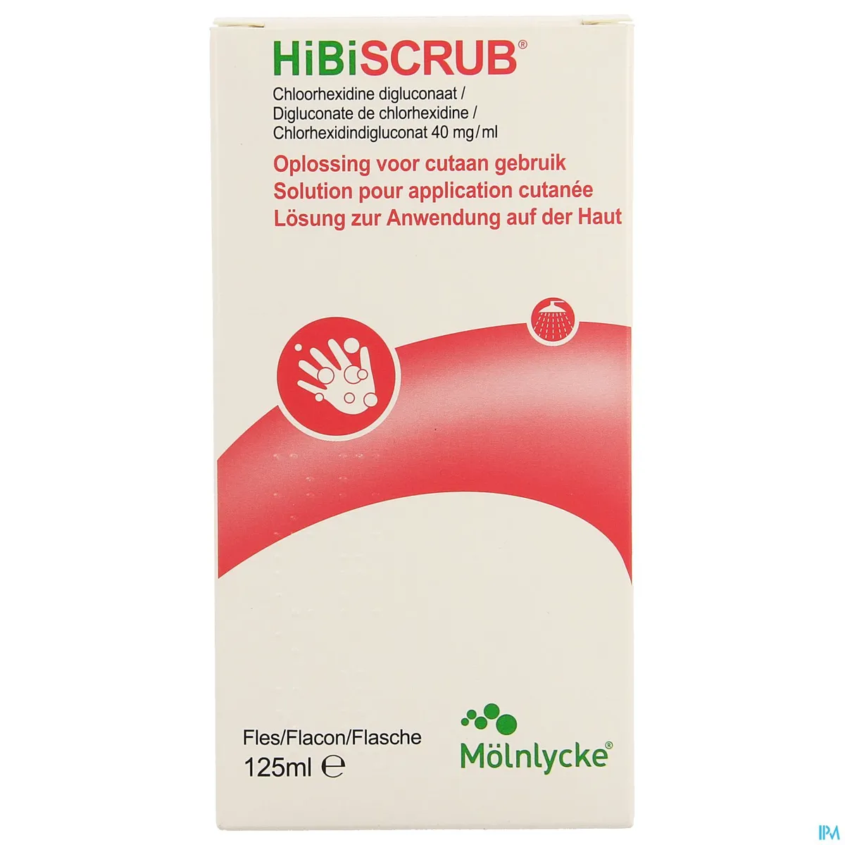 Hibiscrub 40mg/ml Opl Cutaan Gebruik 125ml