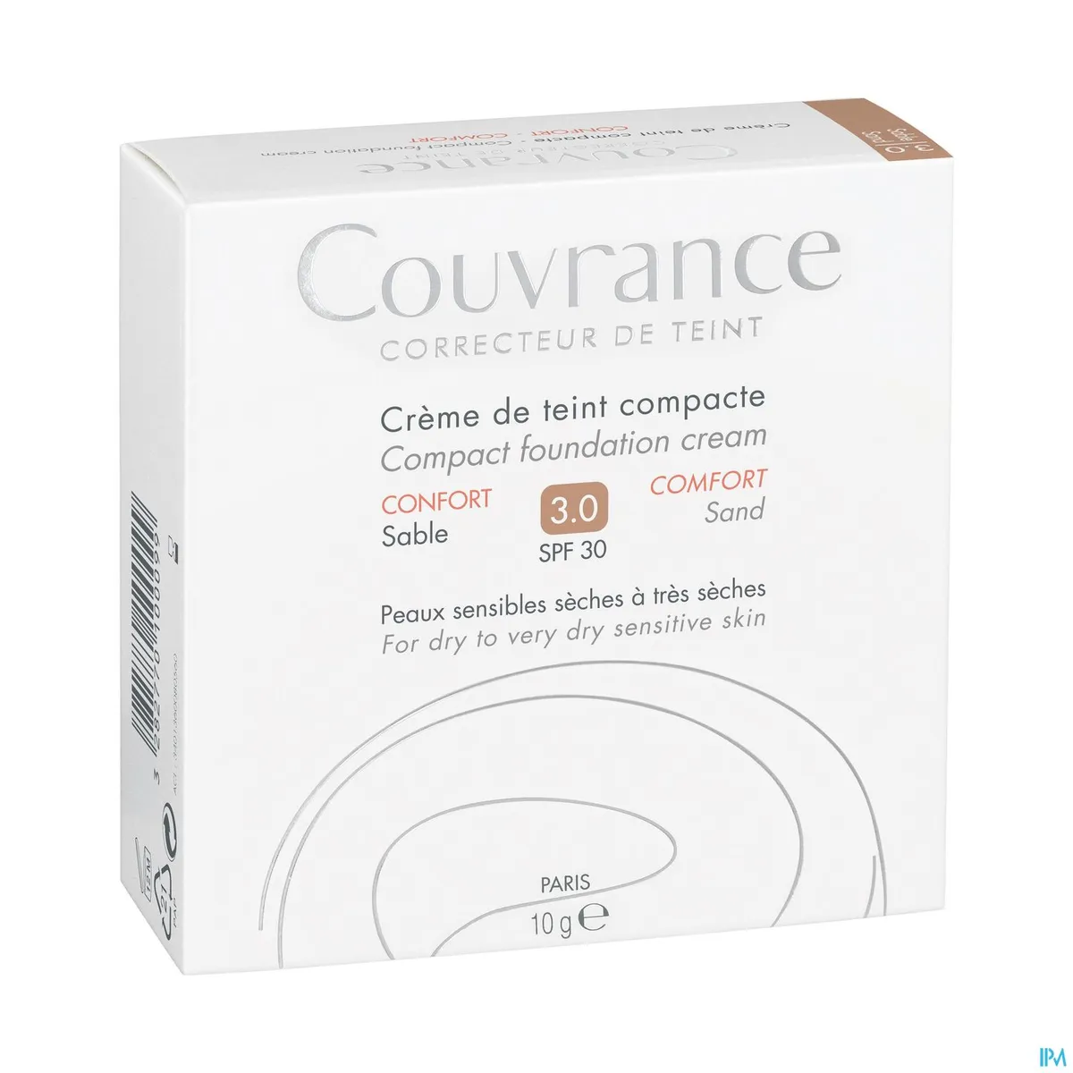 Avène Couvrance Getinte Compacte Crème Comfort 10g (Zand)