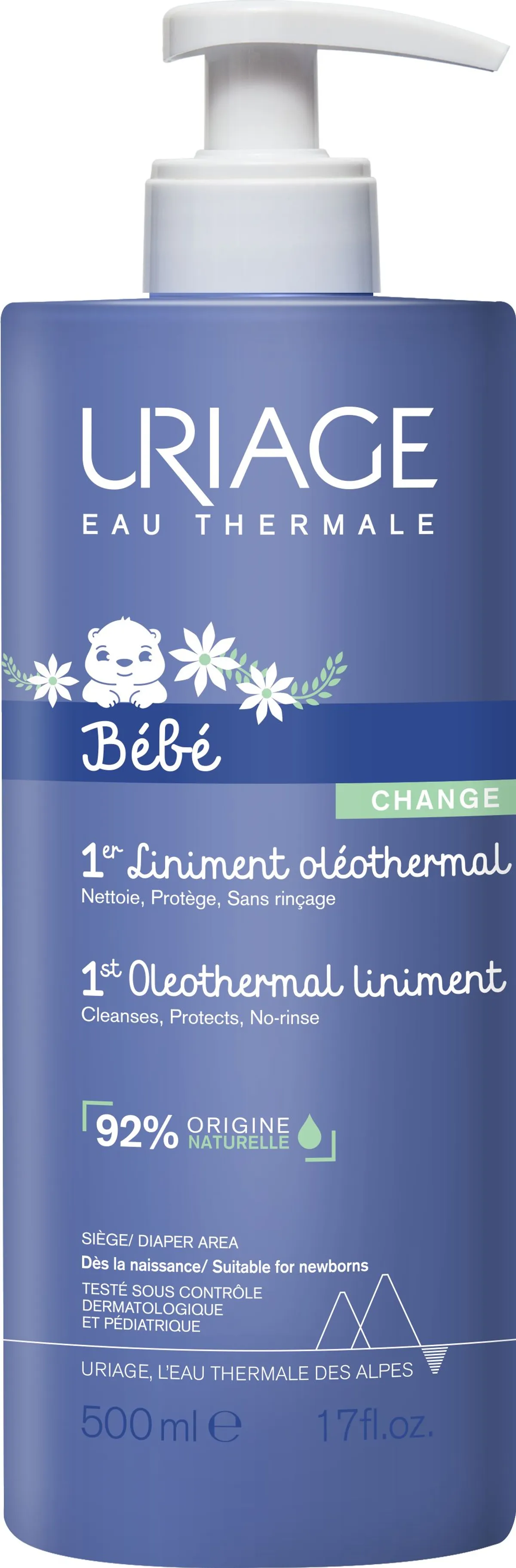 Uriage Bébé 1ste Oleothermale Zalf 500 ml