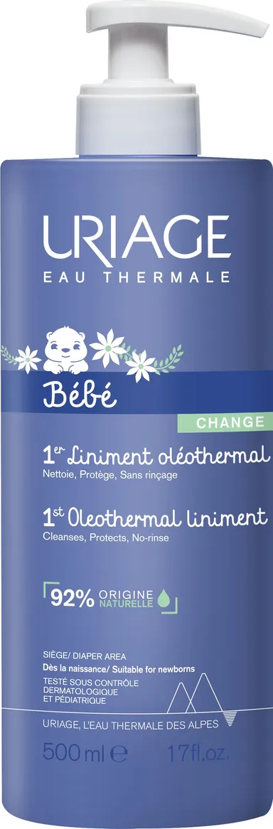 Uriage Bébé 1ste Oleothermale Zalf 500 ml