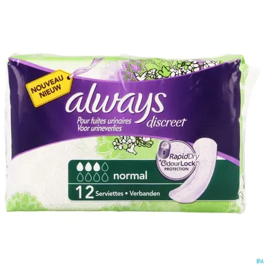 Always Discreet Incontinence Pad Normal12