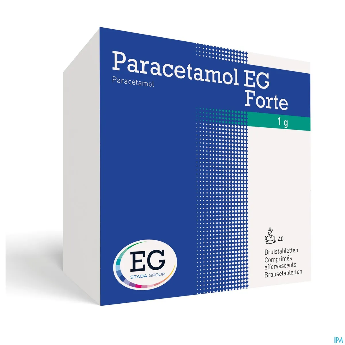 Paracetamol EG 1000 mg Comprimés Effervescents 40x1000mg