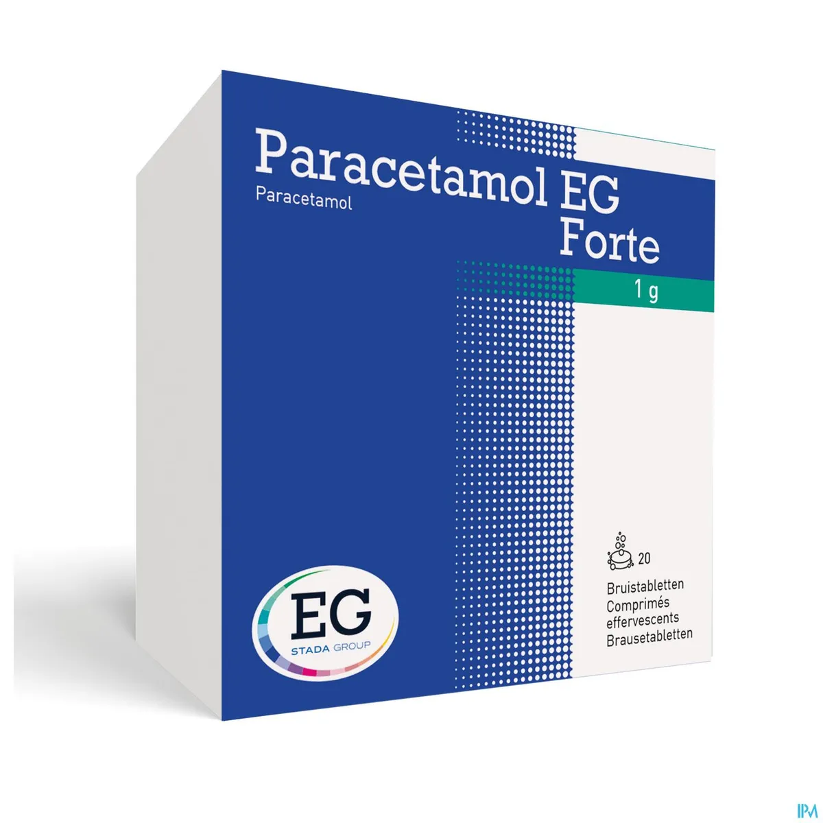 Paracetamol EG 1000 mg Bruistabletten 20 x 1000 mg