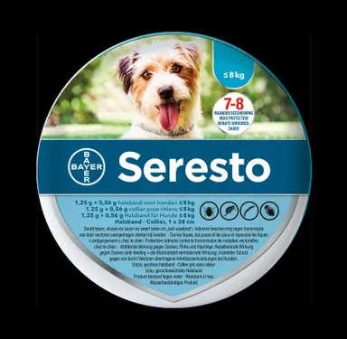 Seresto Dog 1,25g +0,56g Collier < 8kg