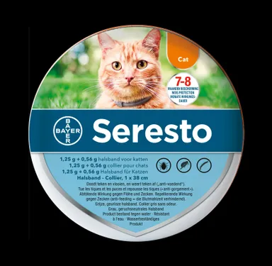 Seresto Cat 1,25 g + 0,56 g Halsband