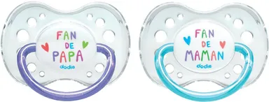 Dodie Sucette Anatomique Duo Fan (+ 18 mois)